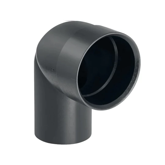 Geberit PE 90°-os csatlakozókönyök tömítőmandzsettához: d=50mm, di=46mm