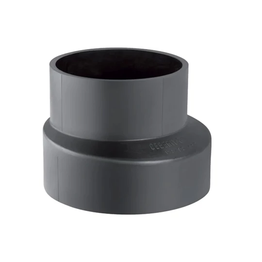 Geberit PE excentrikus szűkítő, rövid: d=110mm, d1=56mm