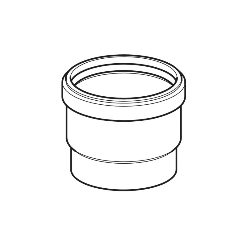 Geberit PE rövidtok ajakos tömítéssel: d=40mm