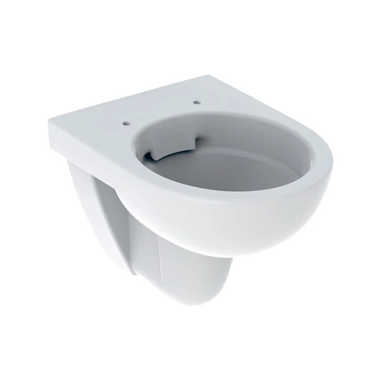Geberit Selnova Compact fali WC, mélyöblítésű, rövidített, Rimfree, Fehér