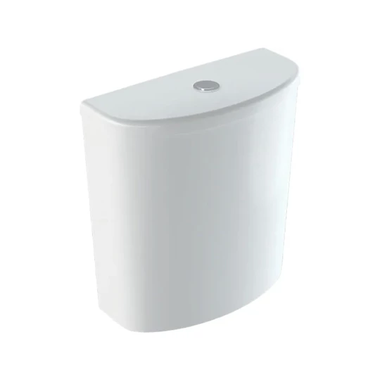 Geberit Selnova falon kívüli öblítőtartály, monoblokk, két menny. öbl., oldalsó csatl., 36.5 cmx38 cmx16.3 cm