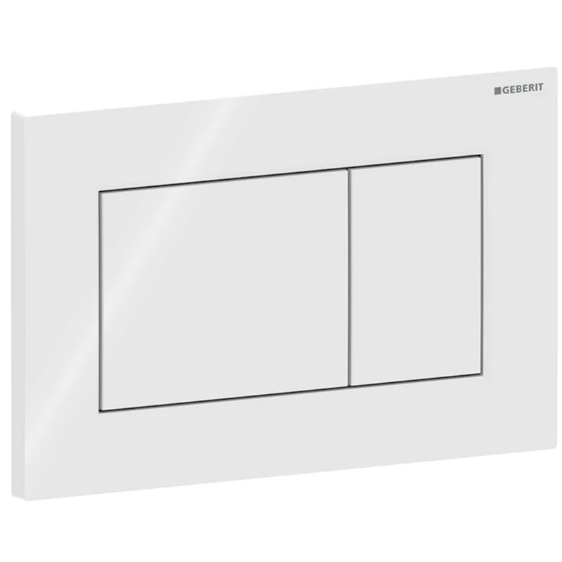 Geberit Sigma01 működtetőlap 2 mennyiséges öblítéshez, square: fehér