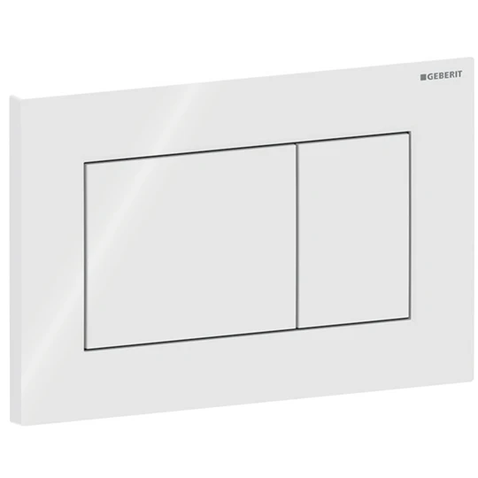 Geberit Sigma01 működtetőlap 2 mennyiséges öblítéshez, square: fehér