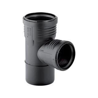 Geberit Silent-PP 87,5°-os elágazó idom: d=32mm, d1=32mm