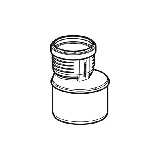 Geberit Silent-PP excentrikus szűkítő: d=110mm, d1=90mm