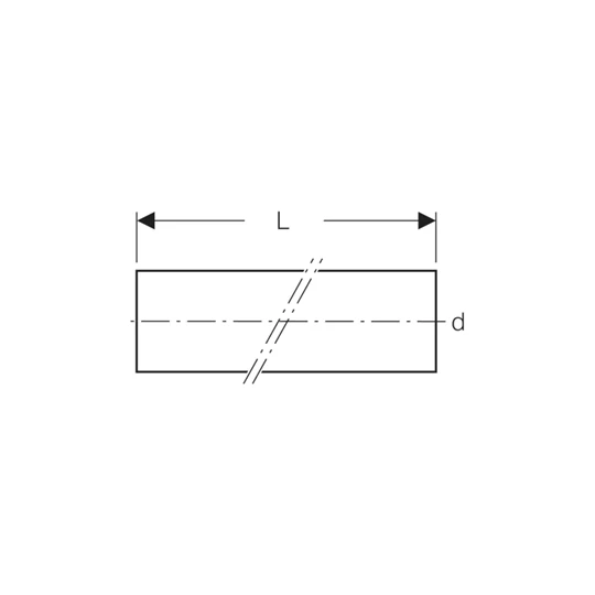 Geberit Silent-db20 cső: d=135mm
