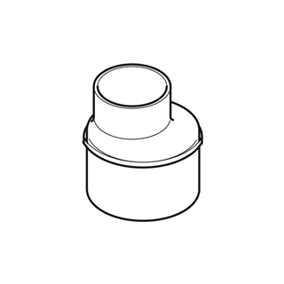 Geberit Silent-db20 excentrikus szűkítő: d=160mm, d1=135mm