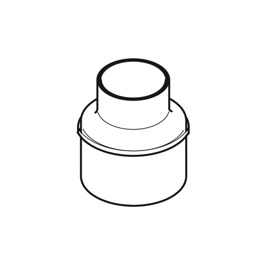 Geberit Silent-db20 kocentrikus szűkítő: d=110mm, d1=75mm