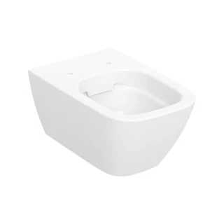 Geberit Smyle Square fali WC csésze mélyöblítésű, zárt formájú, Rimfree, 35 cm x 33 cm x 54 cm