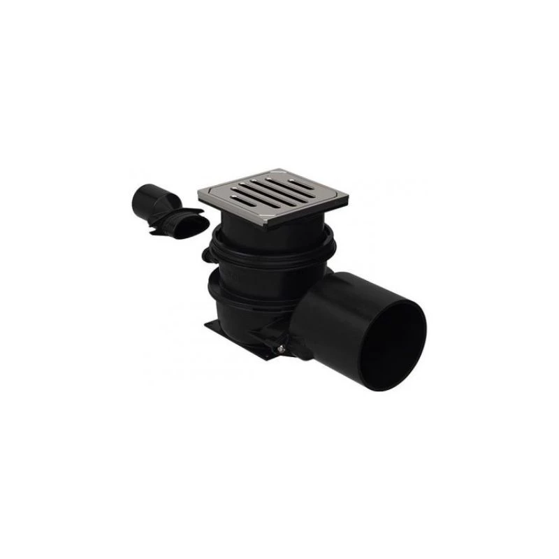 Geberit Varino padlóösszefolyó, vízszintes d110/110/50mm