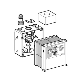 Geberit beépítőkészlet Basic vizelde vezérléshez