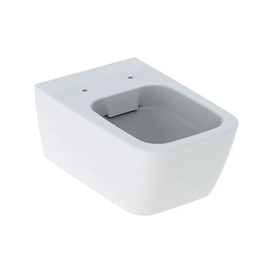 Geberit iCon Square fali WC mélyöblítésű, zárt forma, Rimfree, 35 cm x 33 cm x 54 cm