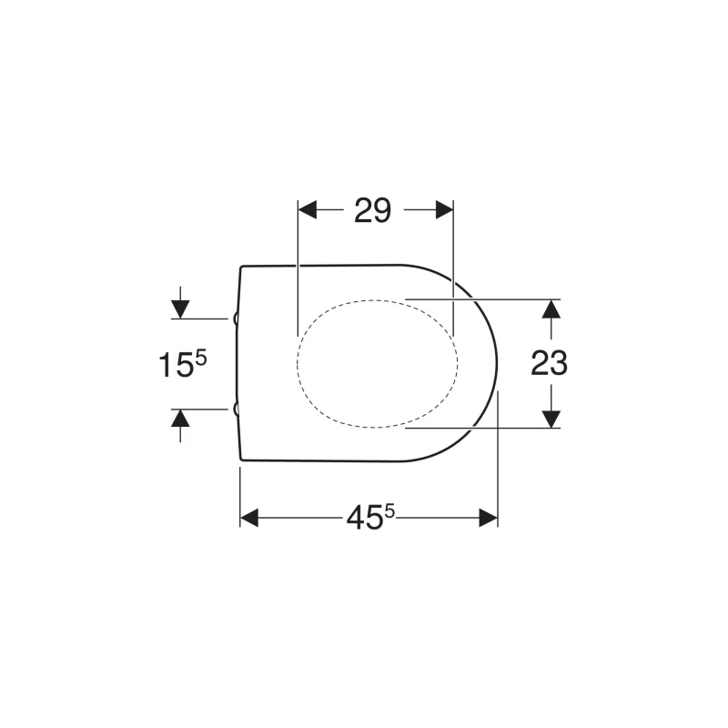 Geberit iCon WC-ülőke