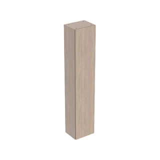 Geberit iCon magas szekrény, egy ajtóval, 36x180x29.1cm, Tölgy / Melaminos faszerkezet