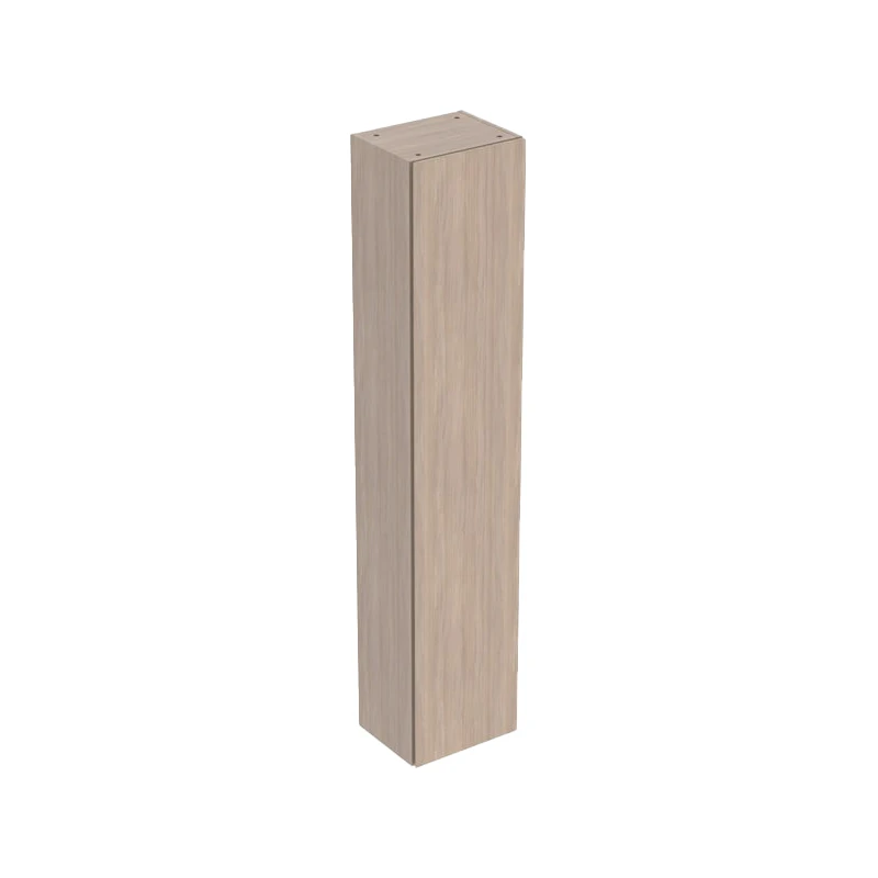 Geberit iCon magas szekrény, egy ajtóval, 36x180x29.1cm, Tölgy / Melaminos faszerkezet