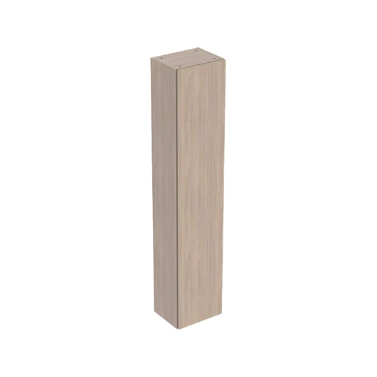 Geberit iCon magas szekrény, egy ajtóval, 36x180x29.1cm, Tölgy / Melaminos faszerkezet