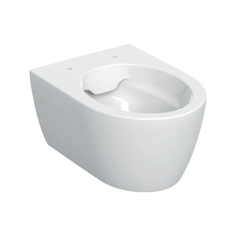 Geberit iCon mélyöblítésű fali WC, rövidített kivitel, zárt forma, Rimfree, 49 cm, fehér  ÚJ
