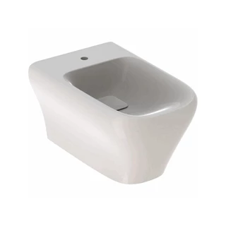 Geberit myDay fali bidé, zárt forma, 36 cm x 31 cm x 54 cm, túlfolyó nélkül, KeraTect