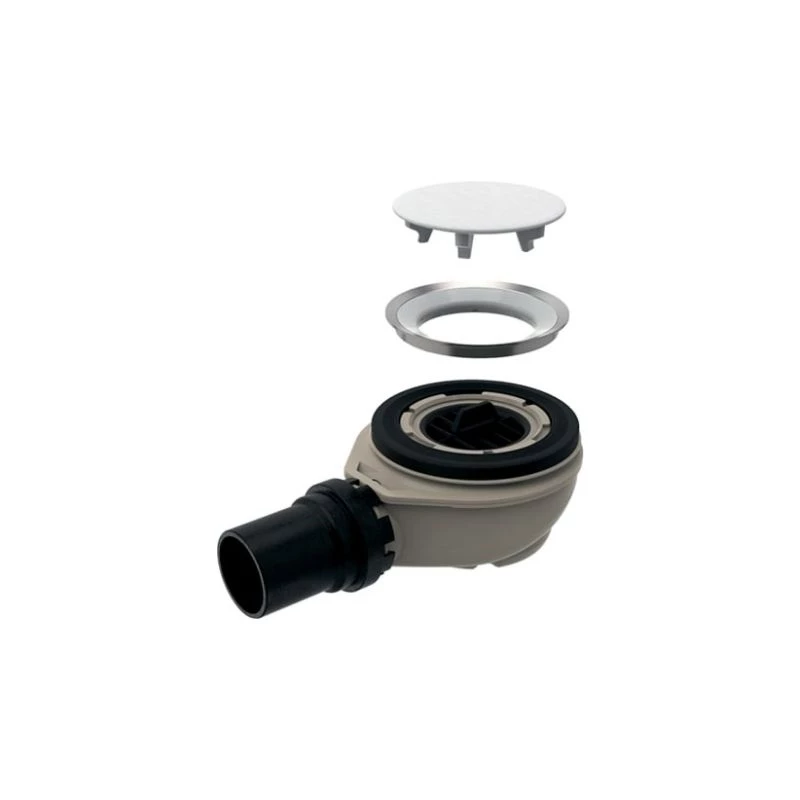 Geberit zuhanytálca lefolyó Setaplano zuhanyfelülethez, vízzár magasság 50 mm: d=50mm