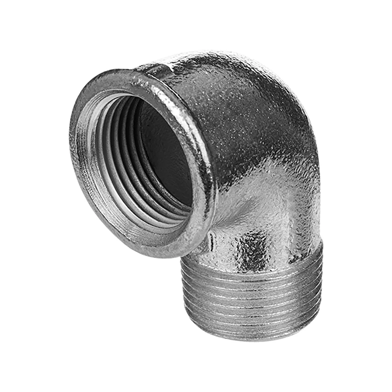 Gebo Platinum könyök horganyzott 1/4"KB