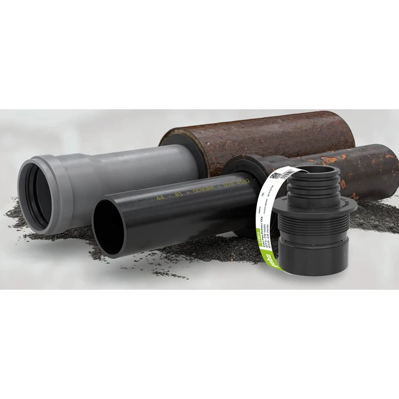 Geboflex Multi csatlakozó 123 / 130mm -> 110 / 75mm, 0,5 bar, TPE