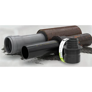 Geboflex Multi csatlakozó 150 / 125mm -> 125 / 110mm, 0,5 bar, EPDM