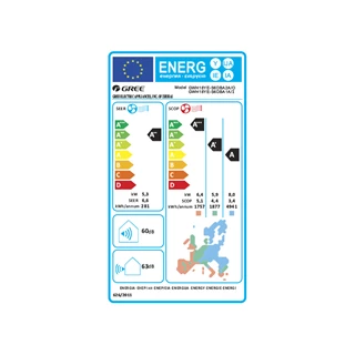 Gree Amber Royal WiFi, 3D légáram, cold  plasma, I-Feel,8°C-os temperálás,extra -30°C-os fűtési működési t. 5,3kW A++/A+