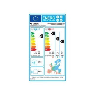 Gree Silver X WiFi, 3D légáram, cold  plasma,  I-Feel,8°C-os temperálás, extra -30°C-os fűtési működési t. A++/A+ 5,3kW