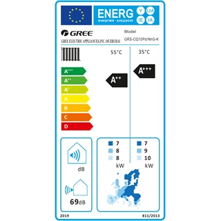Gree Versati III monoblokk hőszivattyú 10 kW