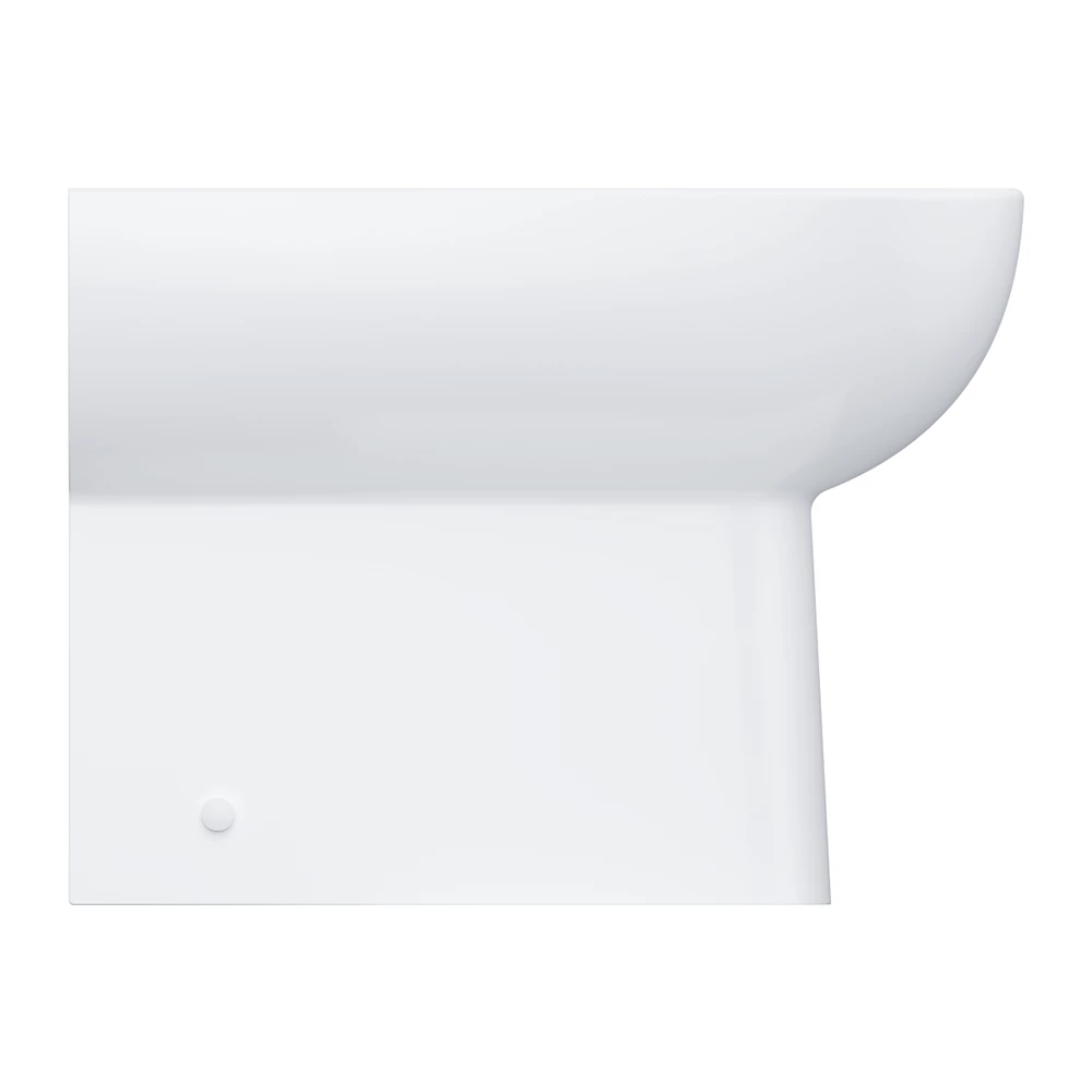 Grohe BauEdge Ceramic álló wc, hátsó kifolyás, peremmentes