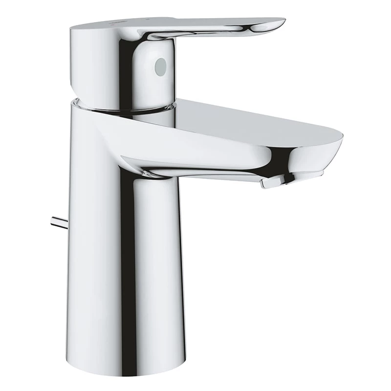 Grohe BauEdge egykaros mosdó csaptelep fém automata leeresztővel