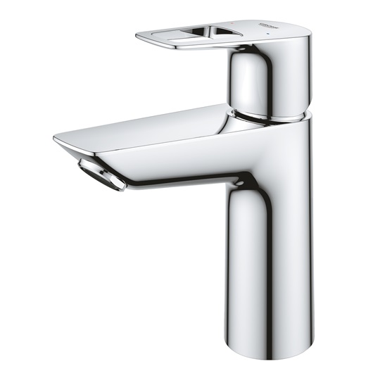 Grohe BauLoop egykaros mosdócsaptelep 1/2" M -es méret, klikk-klakk lefolyó szeleppel, króm felület