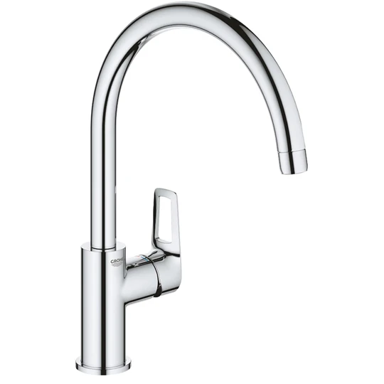 Grohe BauLoop egykaros mosogató csaptelep elforgatható magas kifolyóval