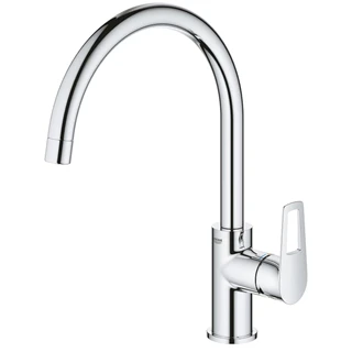 Grohe BauLoop egykaros mosogató csaptelep elforgatható magas kifolyóval