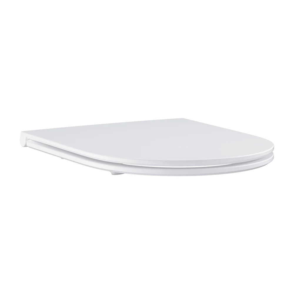 Grohe Bau Ceramic Slim wc-ülőke, soft close, gyorskioldó funkció, alpin fehér