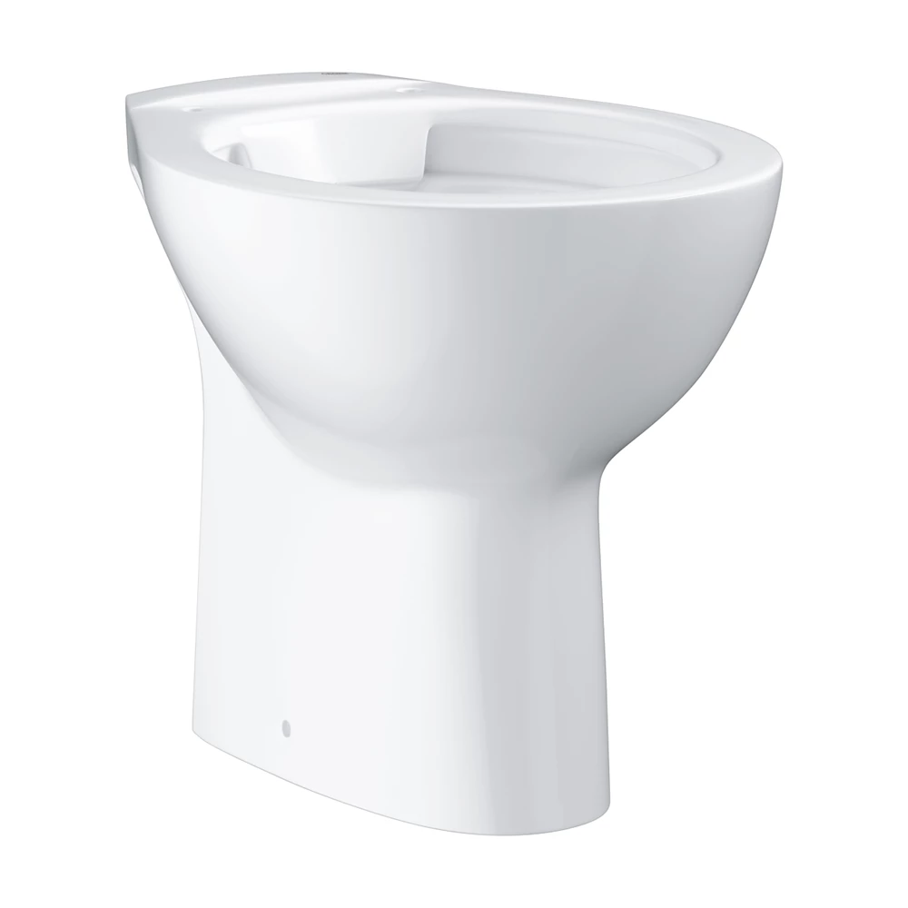 Grohe Bau Ceramic álló wc, alsó kifolyású, mélyöblítésű, perem nélküli