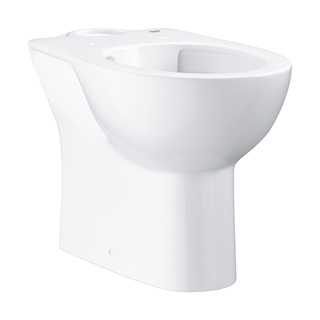 Grohe Bau Ceramic álló wc, monoblokkos, hátsó kifolyás, peremmentes