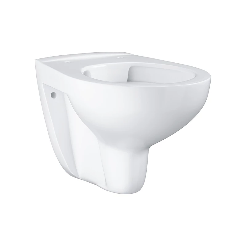 Grohe Bau Ceramic fali WC, hátsó kifolyású, mélyöblítéses, perem nélküli