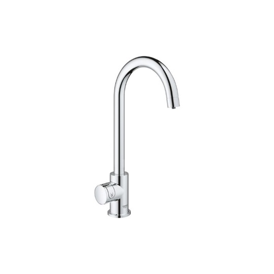 Grohe Blue Home Mono Starter csaptelep készlet szabályozható szénsavadagolóval C alakú kifolyóval, króm