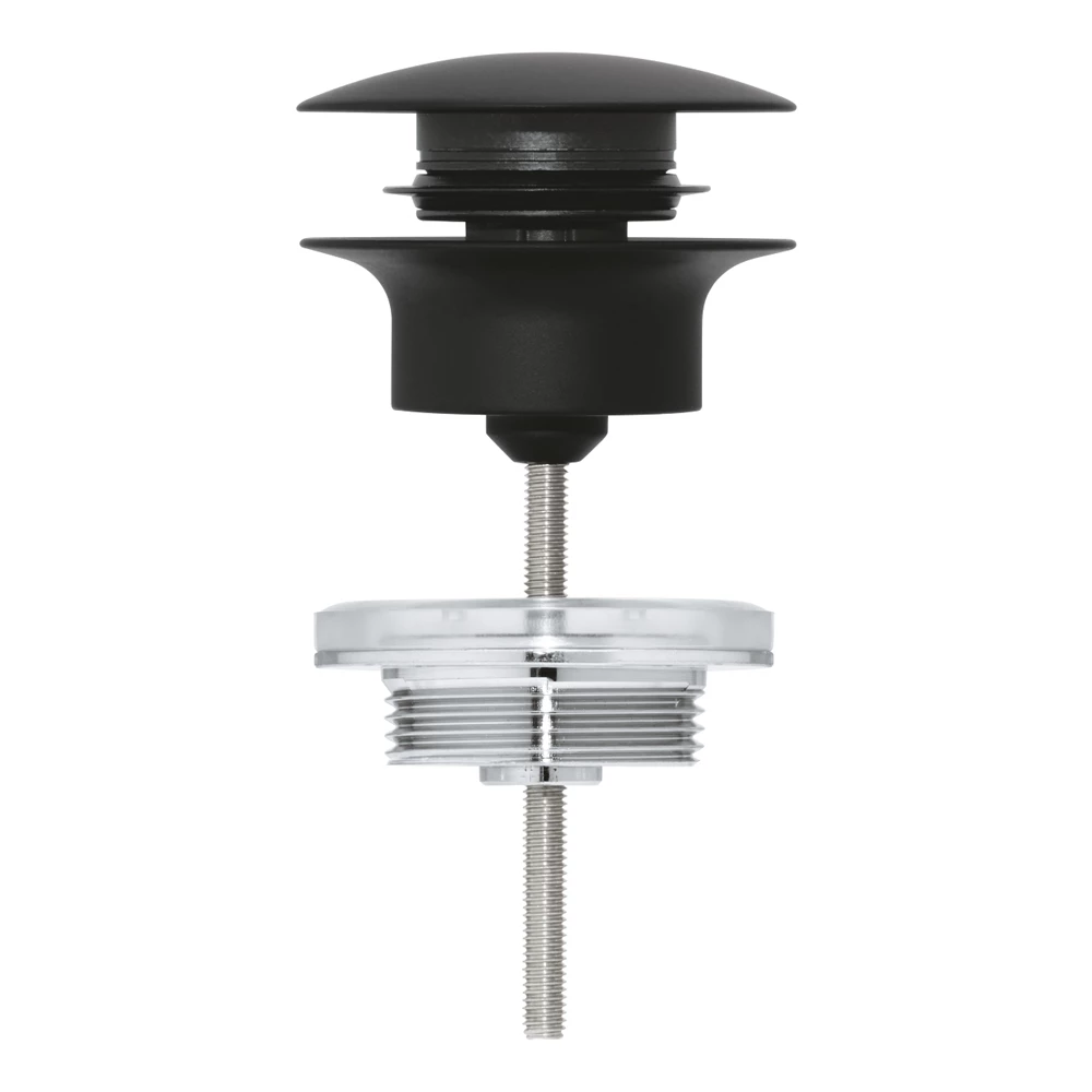 Grohe Click leeresztő szett nyomódugóval (push-open) Phantom Black