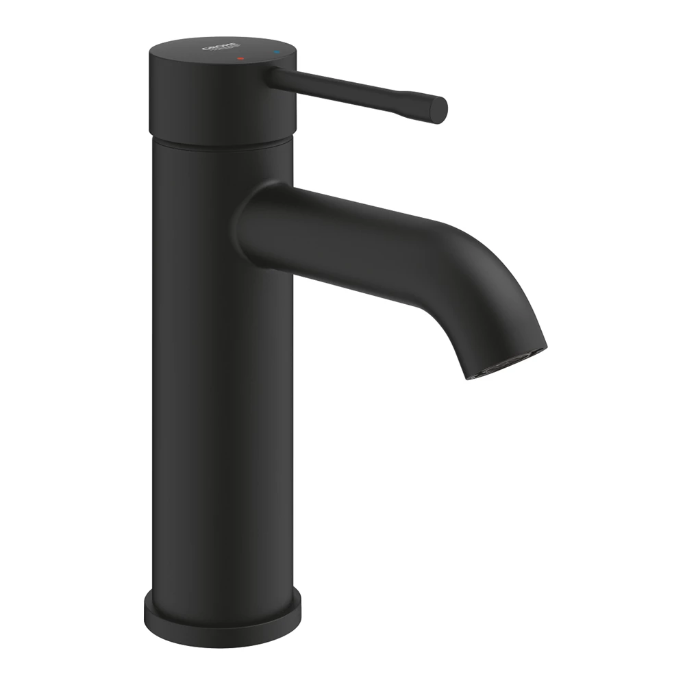 Grohe Essence New mosdócsaptelep S-es, leeresztő nélkül, Phantom Black szín