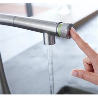 Grohe Essence Smartcontrol mosogató csaptelep Smartcontrol vezérléssel, SuperSteel