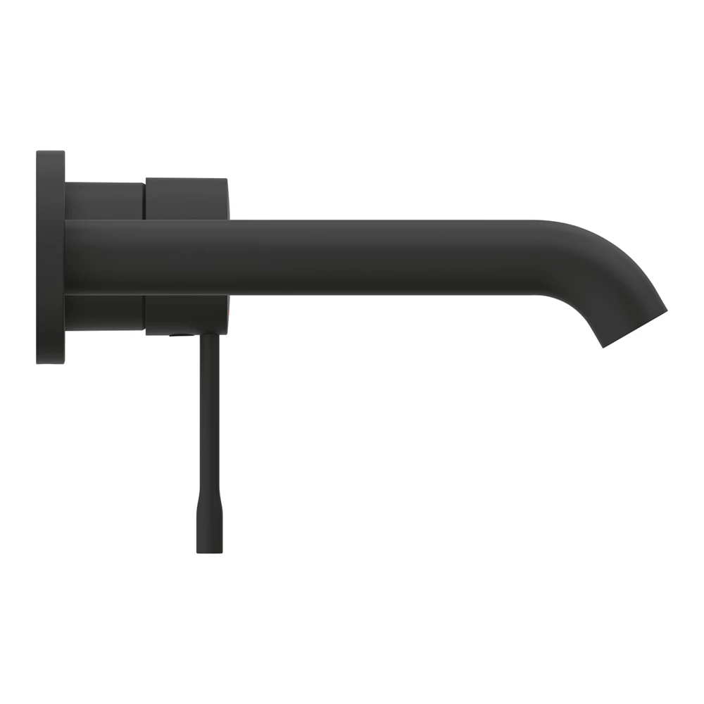 Grohe Essence egykaros, kétlyukas falsík alatti mosdó csaptelep(23 571 000 szükséges), 183mm-es beömlővel, Phantom Black