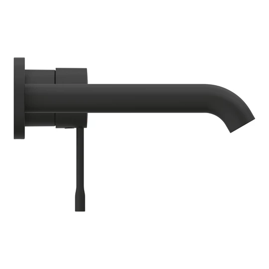 Grohe Essence egykaros, kétlyukas falsík alatti mosdó csaptelep(23 571 000 szükséges), 183mm-es beömlővel, Phantom Black