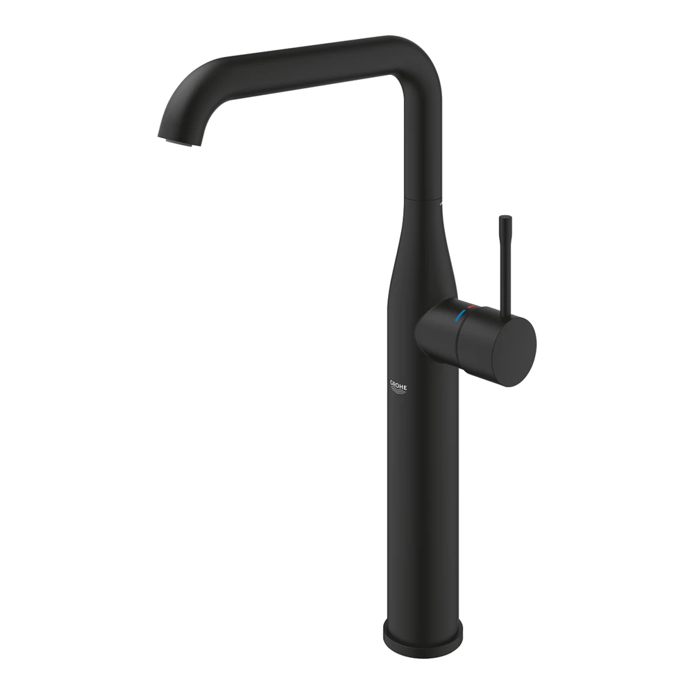 Grohe Essence egykaros mosdó csaptelep 1” XL-es méret Phantom Black színben