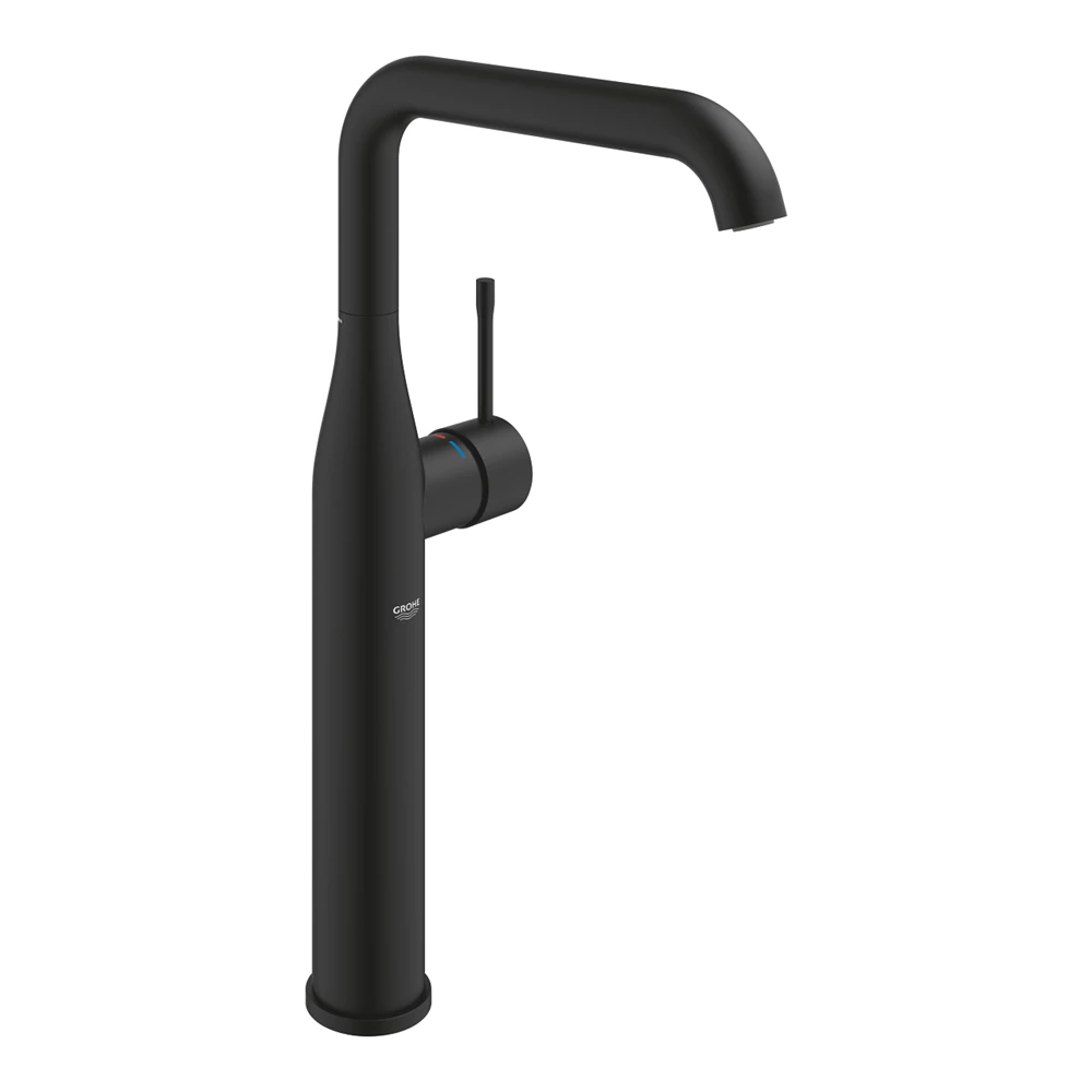 Grohe Essence egykaros mosdó csaptelep 1” XL-es méret Phantom Black színben
