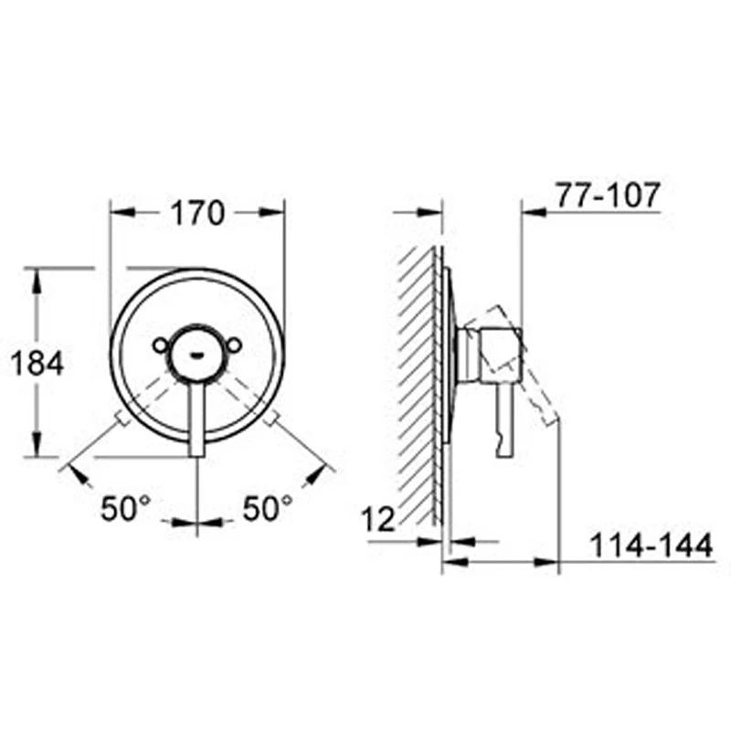 Grohe Essence zuhany csaptelep színkészlet