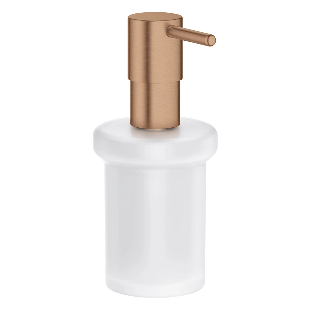 Grohe Essentials folyékony szappan adagoló(tartó nélkül), üveg/fém brushed warm sunset