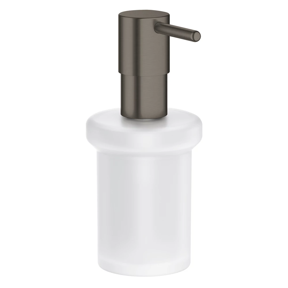 Grohe Essentials folyékony szappan adagoló(tartó nélkül), üveg/fém matt/grafit
