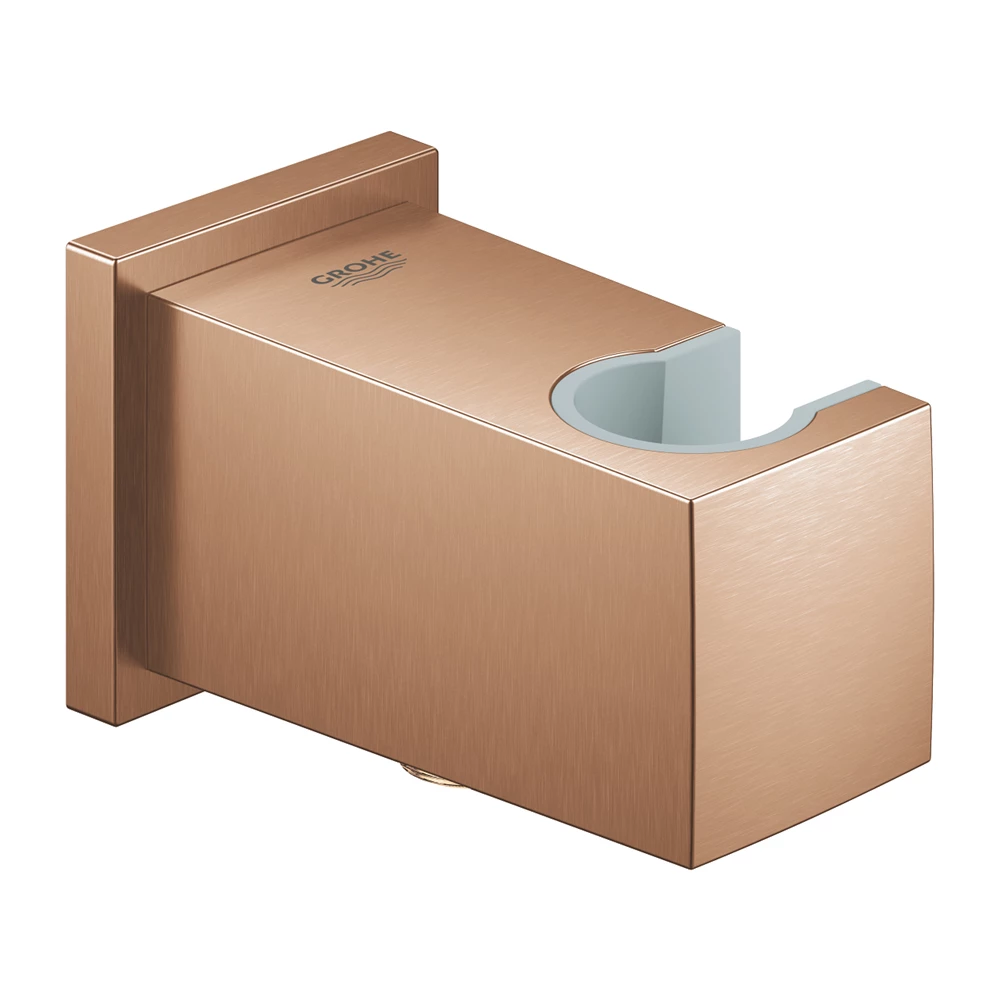 Grohe Euphoria Cube fali csatlakozó könyök (1/2”) és zuhanytartó, Brushed Warm Sunset